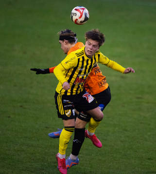 i matchen i div. 2 mellan FK Karlskrona och IFK Hässleholm