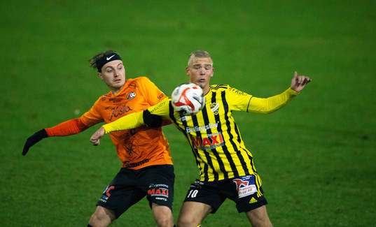 i matchen i div. 2 mellan FK Karlskrona och IFK Hässleholm