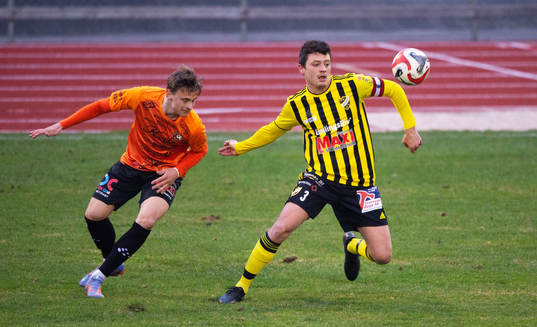 IFK Hässleholms Isak Orajärvi  i matchen i div. 2 mellan