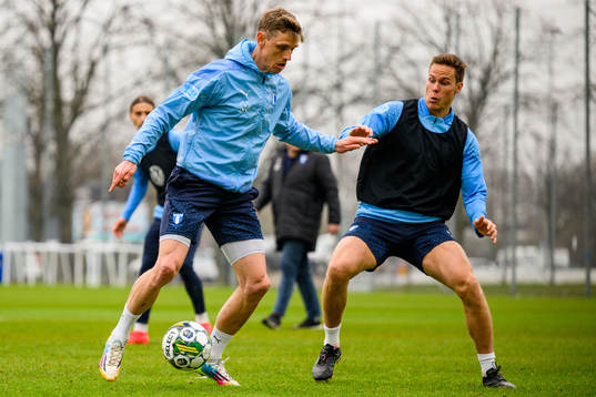 Bläddra bland fler bilder av Fotboll, Allsvenskan, Malmö FF, Träning