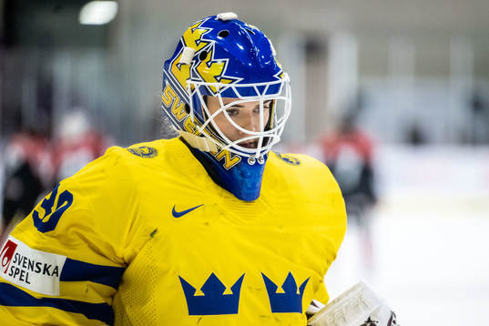 Goaltender Emma Söderberg of Sweden