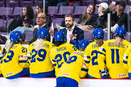 Assistant coach Andreas Spångberg and Head coach Ulf