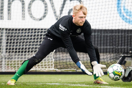 Landskronas målvakt Hampus Pauli