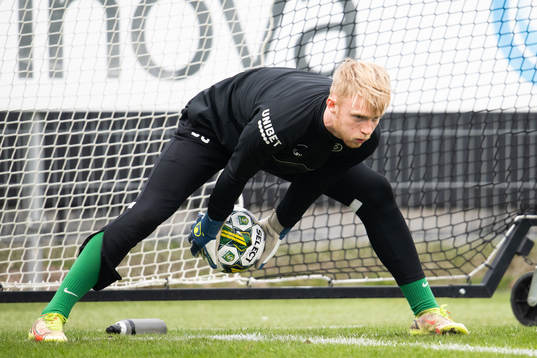 Landskronas målvakt Hampus Pauli