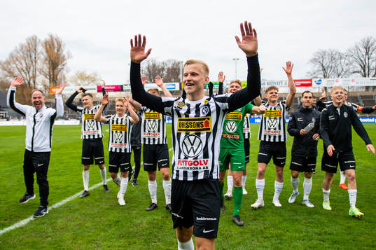 Landskronas Johan Rapp jublar