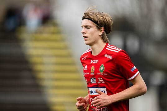 Skövde AIKs David Frisk deppar