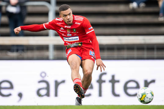 Skövde AIKs Darrell Kamdem Tibell