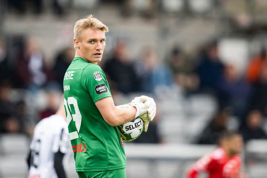 Landskronas målvakt Svante Hildeman