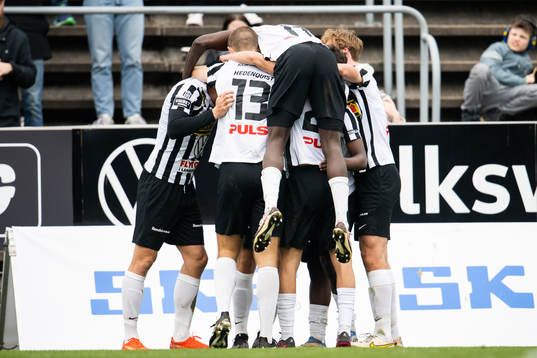Landskronas Johan Rapp jublar