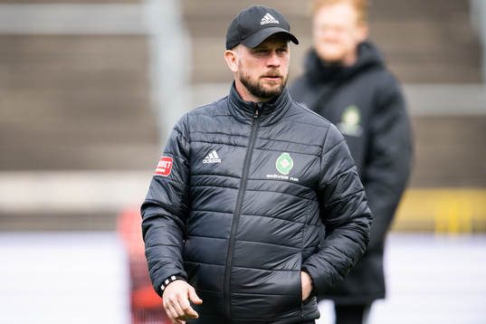 Skövde AIKs tränare Tobias Linderoth