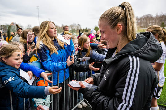 Emilie Nautnes of Rosenborg