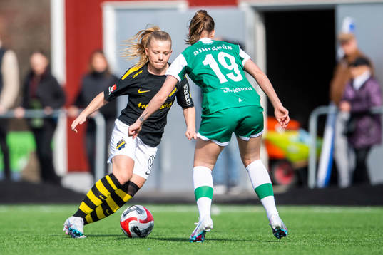 AIKs Matilda Nildén och Alingsås Ebba Ranieli