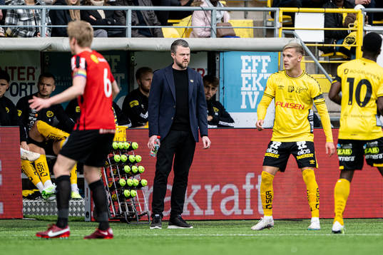 Elfsborgs manager Jimmy Thelin