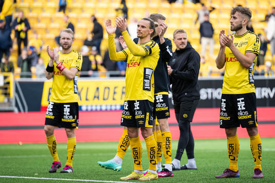 Elfsborgs Niklas Hult och Jack Cooper-Love
