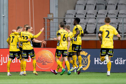 Elfsborgs spelare jublar