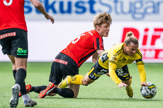Brommapojkarnas Gustav Sandberg Magnusson och Elfsborgs