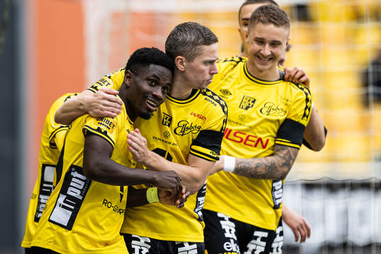 Elfsborgs Michael Baidoo, Andre Ibsen Rømer och Sebastian