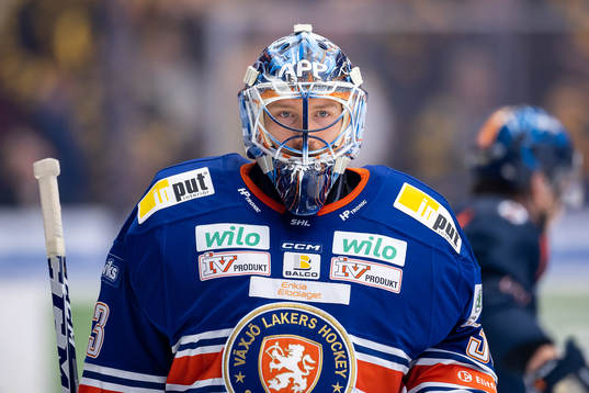 Växjös målvakt Emil Larmi