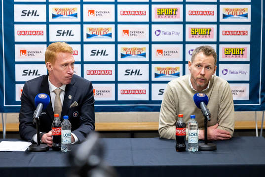 Växjös tränare Jörgen Jönsson och Skellefteås