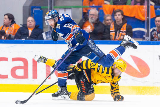 Växjös Dan Sexton och Skellefteås Oskar Nilsson