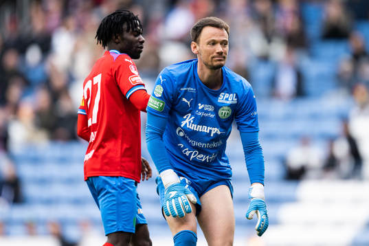 Västerås SKs målvakt Anton Fagerström