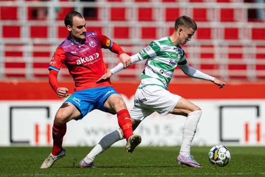 Helsingborgs Adam Hellborg och Västerås SKs Anders