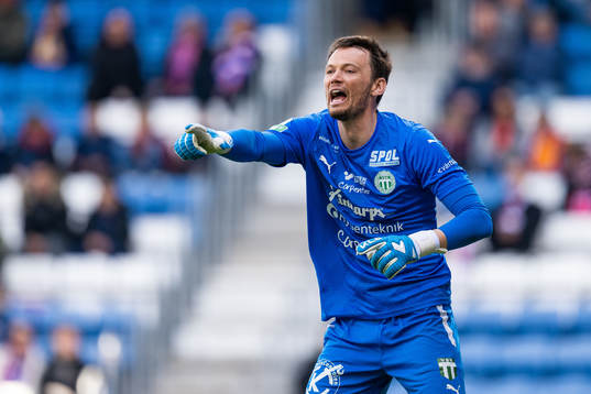 Västerås SKs målvakt Anton Fagerström