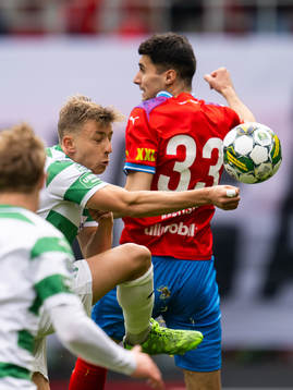 Västerås SKs Simon Gefvert och Helsingborgs Amar Muhsin