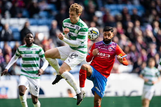 Västerås SKs Herman Magnusson och Helsingborgs Amin