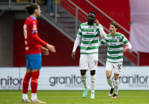 Västerås SKs Olle Edlund jublar