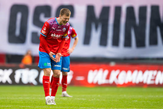 Helsingborgs Erik Ring deppar