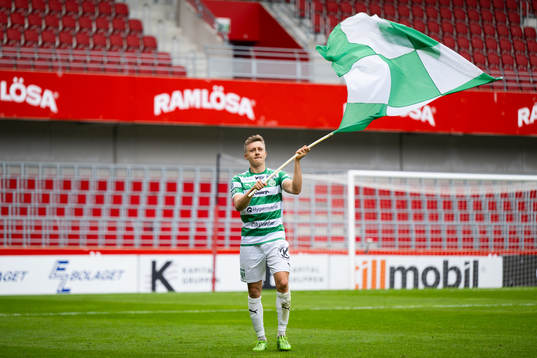 Västerås SKs Simon Gefvert jublar