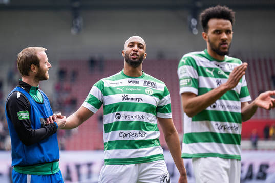 Västerås SKs Jabir Abdihakim Ali jublar