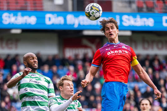 Västerås SKs Jabir Abdihakim Ali och Helsingborgs Thomas