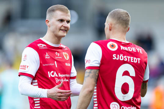 Kalmars David Kristjan Olafsson och Rasmus Sjöstedt