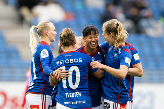 Ylinn Tennebø celebrates