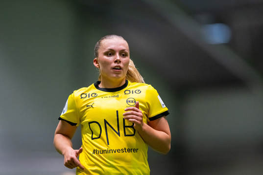 Marte Bjelde Hjelmhaug of LSK Kvinner