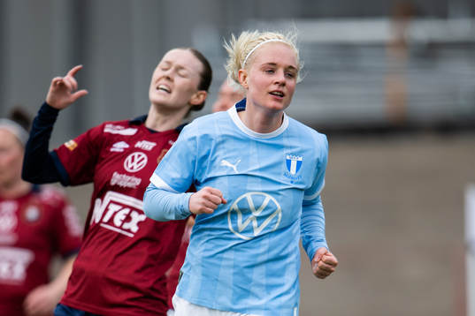 Malmö FFs Melina Skarström jublar