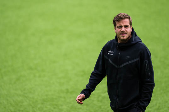 Frederik Børsting of Brann arrives