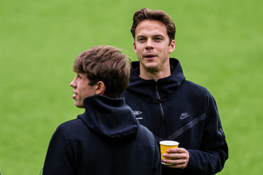 Felix Horn Myhre of Brann arrives