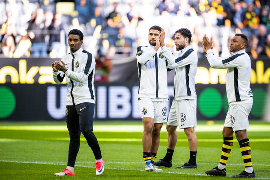 AIKs Omar Faraj, Abdussalam Magashy och Elias Durmaz