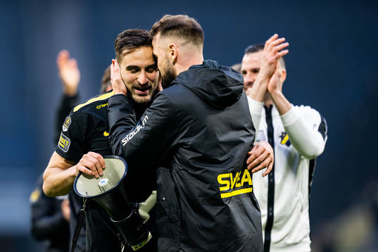 AIKs Sotirios Papagiannopoulos och Alexander Milosevic