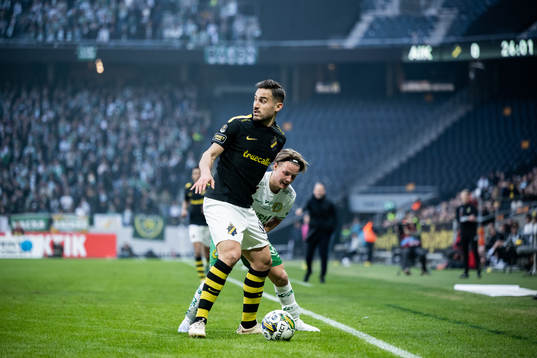 AIKs Sotirios Papagiannopoulos och Hammarbys August
