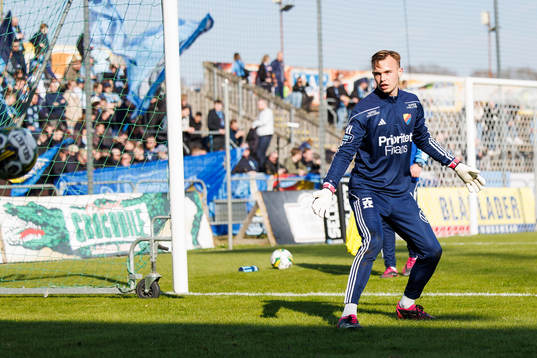 Djurgårdens målvakt Andre Picornell före fotbollsmatchen