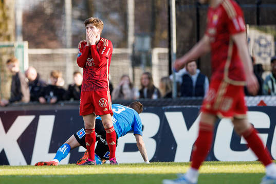 Djurgårdens Oliver Berg deppar