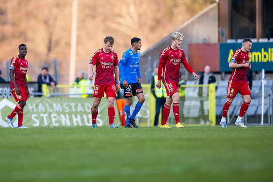 Djurgårdens Rasmus Schuller och Lucas Bergvall deppar