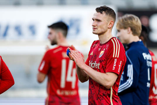 Djurgårdens Piotr Johansson deppar