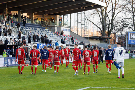 Djurgårdens spelare deppar