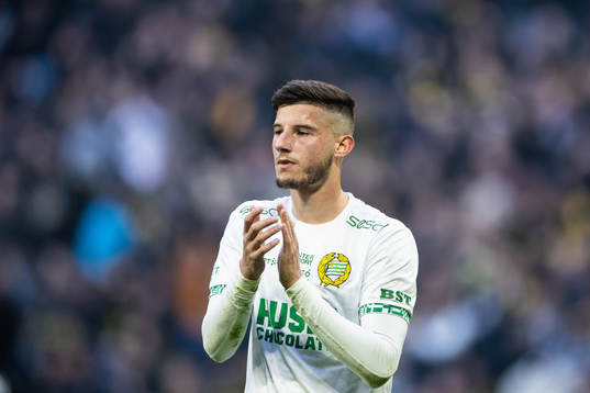 Hammarbys Viktor Djukanovic deppar