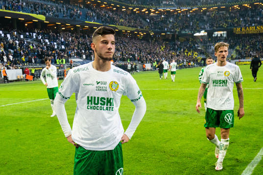 Hammarbys Viktor Djukanovic deppar